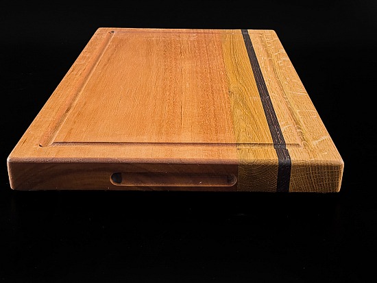 HARDWOOD, Cutting/chopping Board 44.0 cm  x  28.5 cm and thickness 3.2 cm #165