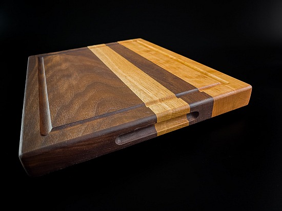 HARDWOOD, Cutting/chopping Board 38.5 cm  x  29.8 cm and thickness 3.2 cm #166