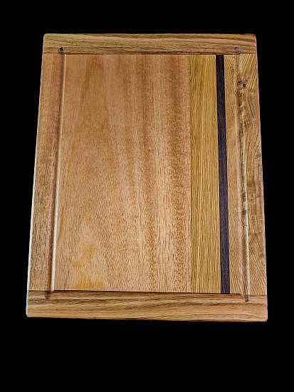 HARDWOOD, Cutting/chopping Board 36.8 cm  x  28.5 cm and thickness 3.0 cm #163